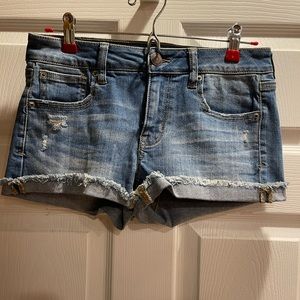 American Eagle super stretch denim shorts